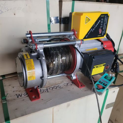 TIG 啟思工業 起重系列: 捲揚機 絞盤 電動捲揚機 拉線機 另售:小金剛 升降台車/拖板車/吊車/鋼索式220V