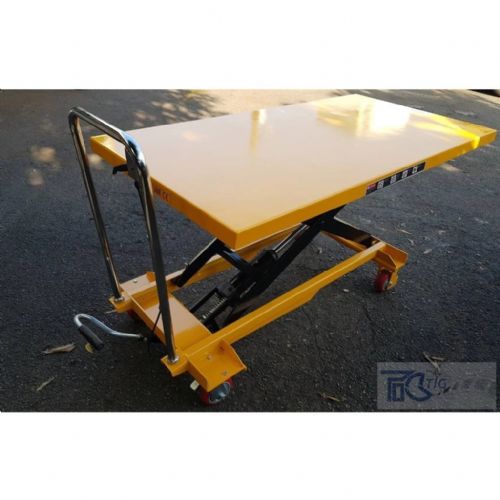 TIG 啟思工業起重系列 500KG 加大加寬 油壓升降台車/升降台車/托板車/拖板車//頂車架/絞盤/千斤頂