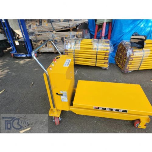 TIG 啟思工業 起重系列: 半自動升降台車 /升降台車/ 另售 拖板車 捲揚機 吊車 絞盤 引擎吊架