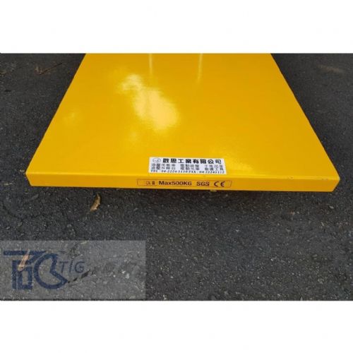 TIG 啟思工業起重系列 500KG 加大加寬 油壓升降台車/升降台車/托板車/拖板車//頂車架/絞盤/千斤頂