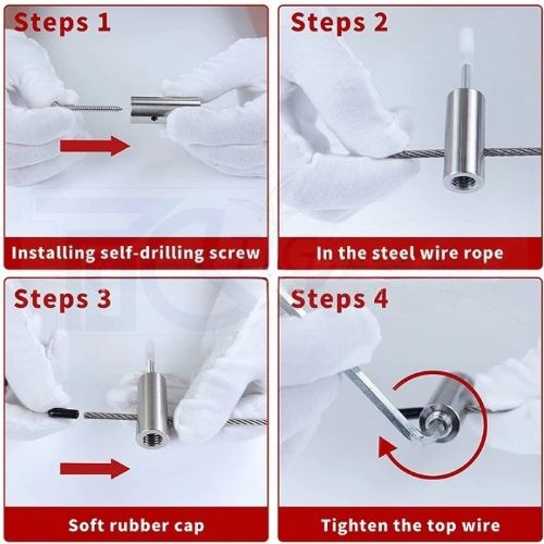 TIG啟思工業 植物攀爬鋼索配件 植生網/鋼索/鋼索網/不銹鋼鋼索配件/攀爬網/