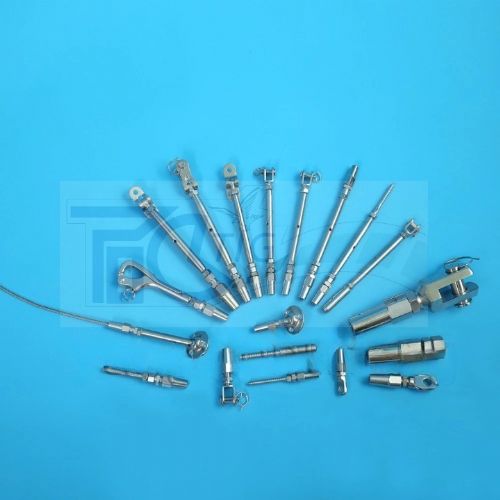 TIG啟思工業不銹鋼索/景觀鋼材/膜結構鋼索/不銹鋼端子/螺紋端子/玻璃帷幕/護欄鋼索/各項鋼索加工