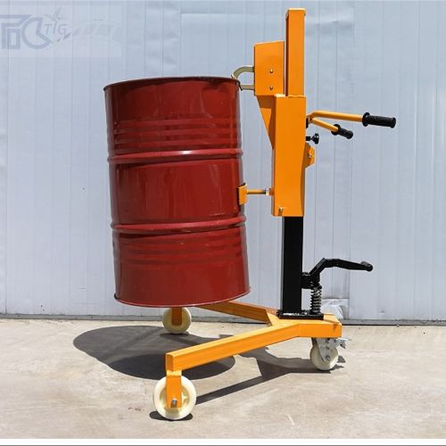 【TIG 啟思工業】(附發票) 油桶搬運車/油桶鷹嘴搬運車/油桶吊機/搬運車/手動液壓油桶搬運車/升降台車/手推車