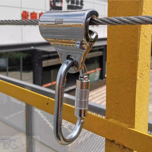 TIG 啟思工業】(附發票)水平安全母索/高拉力索/垂直母索/安全帶/輔助欄杆/緩衝包/高空作業/安全母索