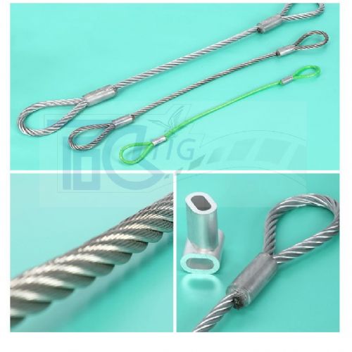 TIG啟思工業 鋼索鋁束加工/不銹鋼索/末端加工/鋼索各列加工/包膠鋼索/端子加工