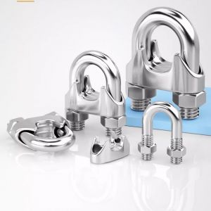 TIG 啟思工業 白鐵鋼索夾 304鋼夾 鋼夾 另售:白鐵鋼索 包膠鋼索 白鐵伸縮器 白鐵吊環 吊帽