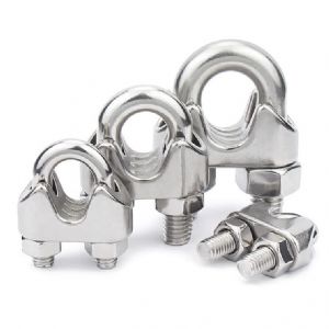 TIG 啟思工業 白鐵鋼索夾 304鋼夾 鋼夾 另售:白鐵鋼索 包膠鋼索 白鐵伸縮器 白鐵吊環 吊帽