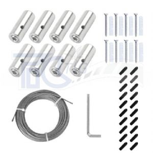 TIG啟思工業 植物攀爬鋼索配件 植生網/鋼索/鋼索網/不銹鋼鋼索配件/攀爬網/