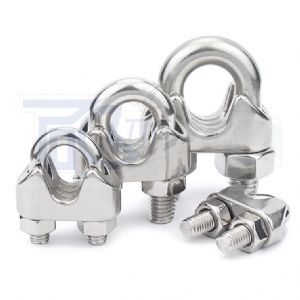 TIG 啟思工業 白鐵鋼索夾 304鋼夾 鋼夾 另售:白鐵鋼索 包膠鋼索 白鐵伸縮器 白鐵吊環 吊帽