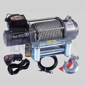【TIG 啟思工業(附發票) 絞盤 捲揚機 吊車 DC12V,1500磅-16800磅絞盤/車用絞盤//鋼索式/捲揚機