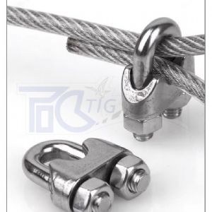 TIG 啟思工業 白鐵鋼索夾 304鋼夾 鋼夾 另售:白鐵鋼索 包膠鋼索 白鐵伸縮器 白鐵吊環 吊帽