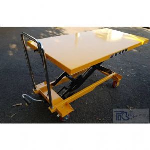 TIG 啟思工業起重系列 500KG 加大加寬 油壓升降台車/升降台車/托板車/拖板車//頂車架/絞盤/千斤頂