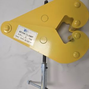 TIG啟思工業 鋼軌夾鉗 工字鐵鋼夾 鋼軌夾持器 軌道夾持器 鋼軌夾鉗夾具 /使用於 鏈條吊車 手拉吊車 小金鋼