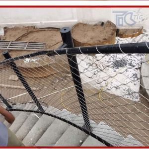 TIG啟思工業 不銹鋼索網/鋼索網/植生網/欄杆護網/鋼索菱形網/不銹鋼鎖扣/護欄鋼索網/