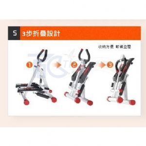 TIG啟思工業-新型折疊靜音踏步機/登山機/復健/啞鈴椅/啞鈴/復健機/健身車/跑步機/腳踏車/訓練台/康復/運動思工業