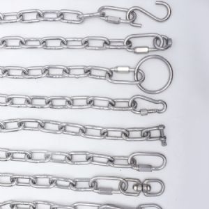 TIG啟思工業 304 白鐵鐵鏈 3mm-25mm 吊鏈 狗鏈 欄杆用鏈條 曬衣鐵鏈 防盜白鐵鏈 鏈條 鍊條 鐵鍊