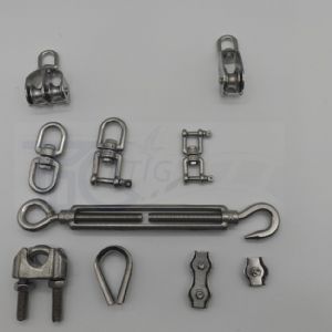 TIG啟思工業 不銹鋼索/鍍鋅鋼索/包膠鋼索/304 316鋼索/鋼索加工/不銹鋼配件/PVC PE 尼龍鋼索